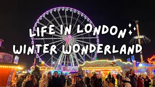 london vlog | Winter Wonderland 2022 | Special Video | life in london