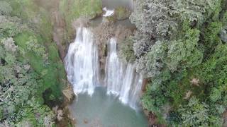 Thi Lor Su waterfall from all Drone Angles : DJI Mavic Air 1080p RAw 30fps