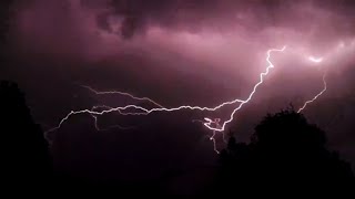 😮Scary Heavy Thunderstorm and Lighting Compilation #thunder #storm #rain