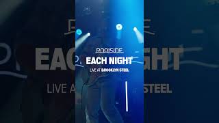 Each Night (LIVE at Brooklyn Steel) OUT NOW!  #livemusic#poolsidetour