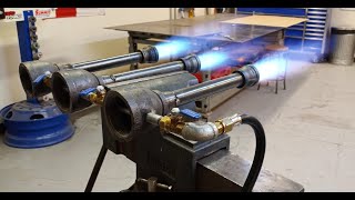 Blacksmith Propane Forge Build - Part 1 - Building The Burners