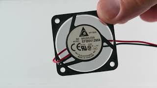 G27371 ~ Delta EFB0412MA 40mm 12VDC Brushless Fan