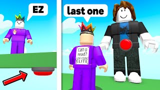 I'M THE BUTTON SMASHER in Roblox Find Buttons!