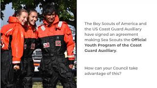 The Sea Scout-Coast Guard Auxiliary Relationship for BSA Councils