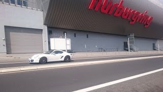 Clarkey's Porsche Cayman drive by Nurburgring Sign 2