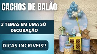 CACHO DE BALÃO PARA PAINEL REDONDO E MONTAGEM