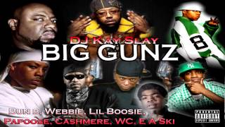 Bun B, Webbie, Lil Boosie, Papoose, Cashmere, WC, E A Ski - Big Gunz *1080HD*