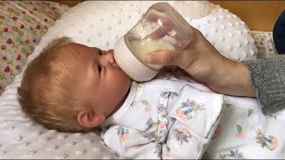 Relaxing Reborn Role Play| Baby Lilia Wakes Up From Nap Because Of The Construction Work🚧🛠☹️