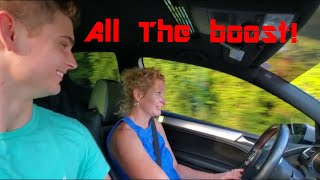 Mom's car goes stage 2! (Reaction) *intake giveaway*