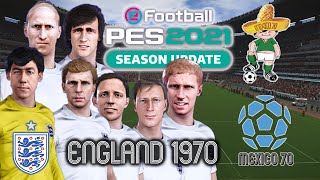 PES 2021 - England 1970 World Cup squad