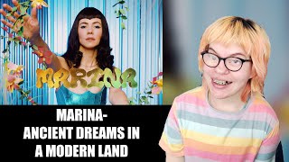 MARINA - ANCIENT DREAMS IN A MODERN LAND (ALBUM REACTION) | Sisley Reacts