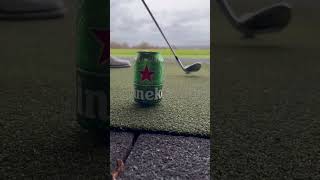 Heineken Golfer #canyoustandonit #crushing #asmr