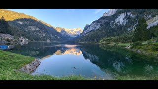 Lake Gosausee Hike below Dachstein in Austria