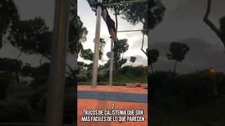 2 TRUCOS de CALISTENIA que son MÁS FÁCILES de lo que PARECEN. #fitness #motivacion #calisthenics