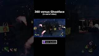 360 versus Ghostface #dbd #deadbydaylightsurvivor #deadbydaylight