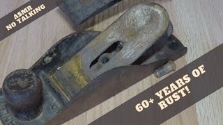 How To Restore A Rusty Old Block Plane || Tool Restoration