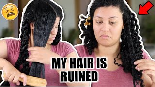 I dyed my hair and now it's dry 😩 Watch me fix it!