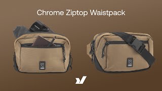 A Light EDC Sling From Chrome - The Chrome Industries Ziptop Waistpack