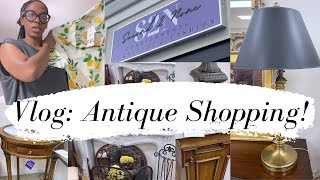 Vlog: Antique Shopping| Home Organization| What I Bought