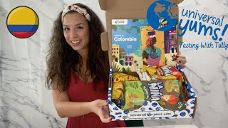 Universal Yums Columbia Box Unboxing and Taste Test : September 2020