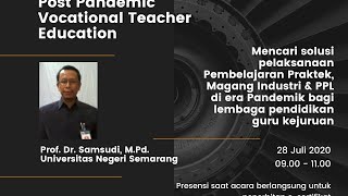 Post Pandemic Vocational Teacher Education