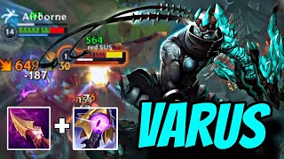 CHALLENGER VARUS MID GAMEPLAY WILD RIFT | HARD CARRY TEAM | TOP 1 VARUS AP BUILD & RUNES (SEASON 14)