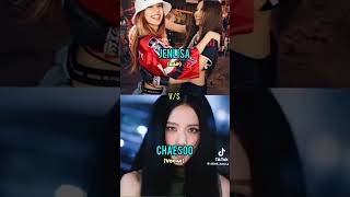 Jenlisa VS Chaesoo #blackpink #jennie #lisa #jisoo #rosé