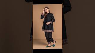 Black frock design 2024 | New trending black dress design for girls | #youtubeshorts #dressdesign