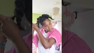 My simple natural hairstyle to go parent meeting       #naturalhairstyles #shortsvideo #hair #ootd