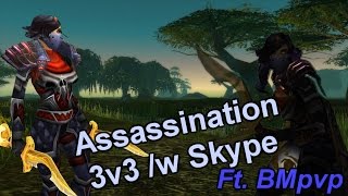 Assassination - 3v3 as Thug /w Skype - [Warlords of Draenor] [Rogue] [PvP] [Sativ]