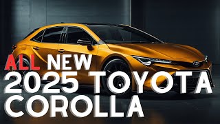 Раскрытый! Удивительная футуристическая форма Corolla 2025 года!