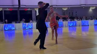 Shana's Closed Bronze Jive from 2024 Cleveland Dancesport Challenge