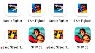 Street fighters 4, Kick Boxing, I am Fighter, Karate Fighter