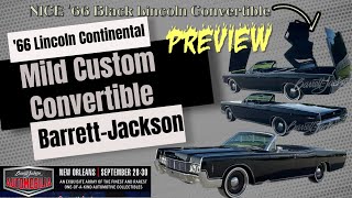 PREVIEW - 1966 Lincoln Continental Convertible - Auction