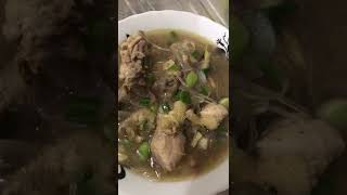 Chicken sotanghon soup #shorts