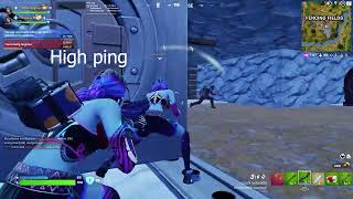 fortnite low ping and high ping Difference