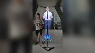 [CampusXR] 3D Human Hologram Businessman