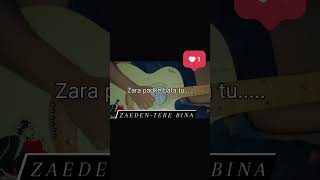 Tere bina cover #shorts #shortsfeed #trending #lyrics @anuvjain @Suzonn @PehchanMusic @zaedenmusic