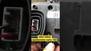 Jalur kabel spedo vario 160