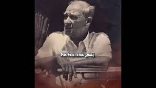 yapay zeka fikrimin ince gülü  Atatürk