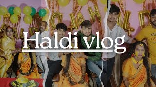 "Haldi Ki Masti: A Splash of Turmeric & Joy - My Vlog"