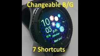 Beautiful Net Watch Face for Samsung Gear S2/S3 (Nazar-WF22) Trial Version