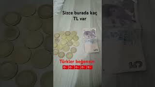 Burada kaç TL var