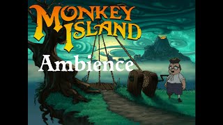 Monkey Island 3 - Skull Island - Cliff Lift Ambience (1hr)