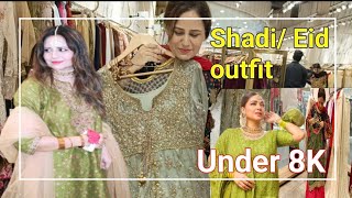 Eid Outfit Under 8K || anum jung || Eid Shopping haul || rabia nisar