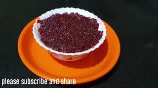 Recipe 19 : Beetroot Halwa