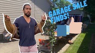 WE BOUGHT ALL THIS STUFF AT GARAGE SALES!