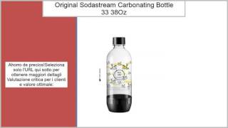 Original Sodastream Carbonating Bottle Three Pack 1 Liter / 33.38oz Lasts Up To 3 Years - L