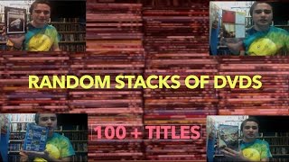 Random Stacks of Dvd's - 100 + Titles