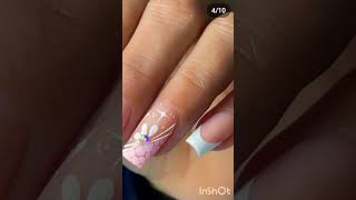 beautiful nail art design 👌❤️#glambeautybymoumita #nailart #shorts #subscribe  pls ❤️